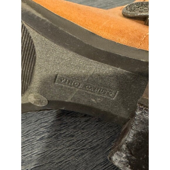 Vince Camuto Tall Valero Riding Boots Cognac Brown Leather 7.5 - Picture 11 of 11